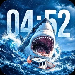 Depth Effect Wallpapers: Clock icon